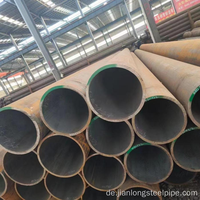 Seamless Kohlenstoffstahlrohr -Anschläge gleich Biegung